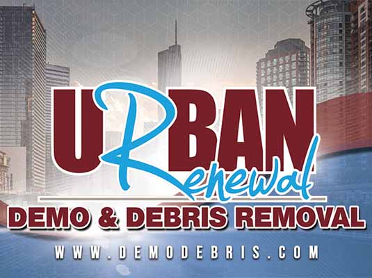 Urban Realty Demo Debris Business Card
