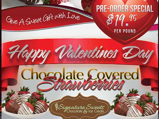 Signature Sweets Flyer