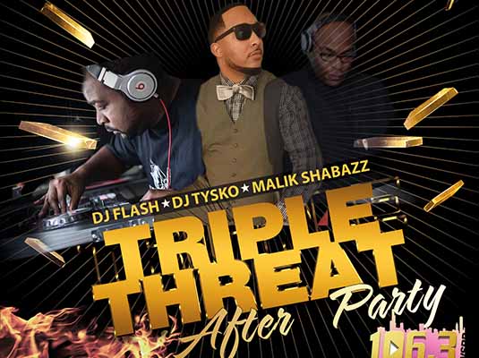 Tripple Threat Flyer