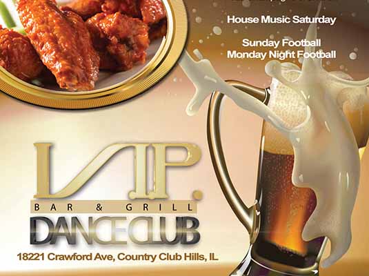 VIP Lounge Flyers