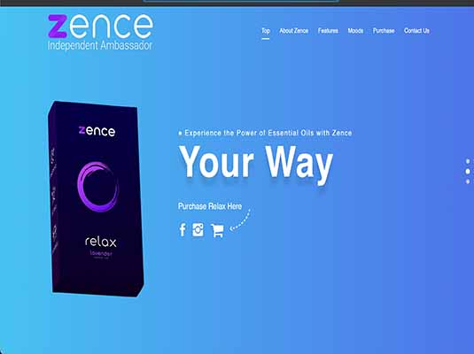 Zence Web Sample